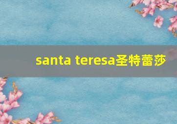 santa teresa圣特蕾莎